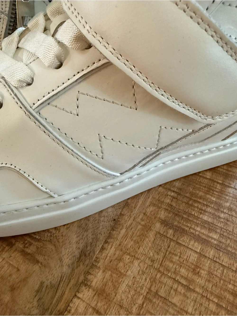 NIB Zadig & Voltaire Women’s Mid Flash Sneakers, Size 40